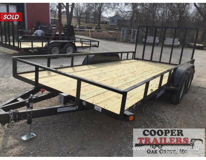 2021 Load Trail Utility 83X16 w/ Gate  Utility BP at Cooper Trailers, Inc STOCK# BGG21371 Exterior Photo