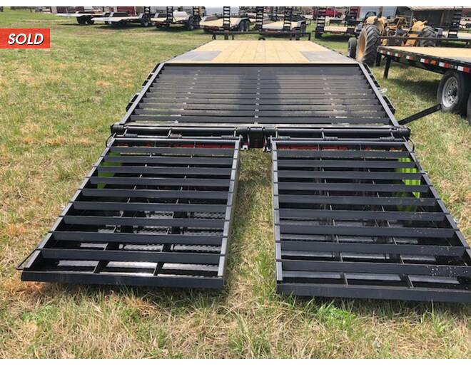 2022 Load Trail BP Deck Over 102x24 w/ MAX Ramps Flatbed BP at Cooper Trailers, Inc STOCK# GN58049 Photo 7
