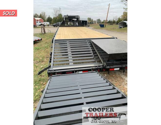 2021 Delco 14k Gooseneck Flatbed 102X25 Flatbed GN at Cooper Trailers, Inc STOCK# GT12580 Photo 4