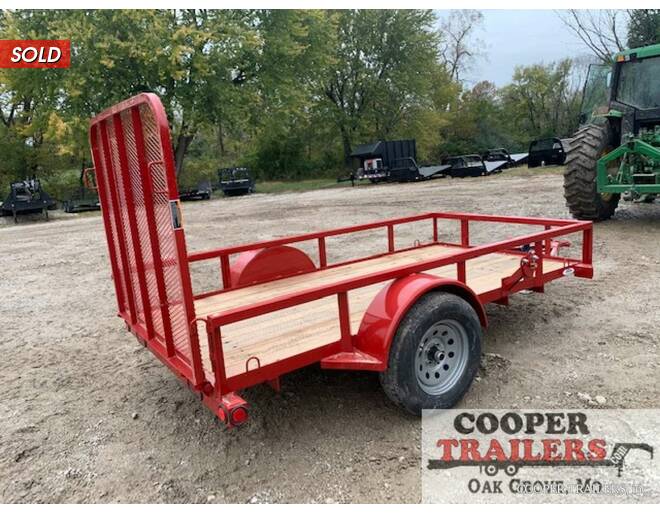 2021 Load Trail Utility 5X10 w/ Gate Utility BP at Cooper Trailers, Inc STOCK# BB17597 Exterior Photo