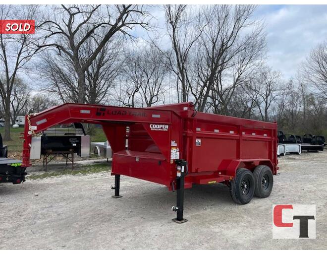 2024 Load Trail GN Dump 83X12 w/ 4' Sides Dump at Cooper Trailers, Inc STOCK# EF21547 Exterior Photo
