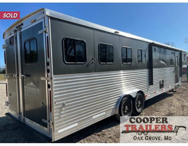 2016 Bison Laredo 4HS w/ Living Quarters  Horse GN at Cooper Trailers, Inc STOCK# UL05707 Photo 3