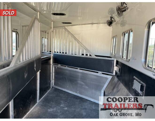 2016 Bison Laredo 4HS w/ Living Quarters  Horse GN at Cooper Trailers, Inc STOCK# UL05707 Photo 8