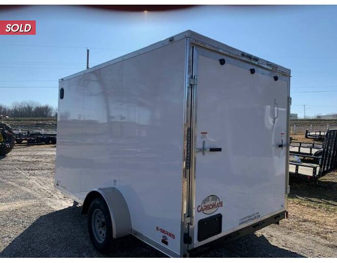 2021 Cargo Mate 6x12 V-Nose w/ Ramp Cargo Encl BP at Cooper Trailers, Inc STOCK# FD07602 Photo 2