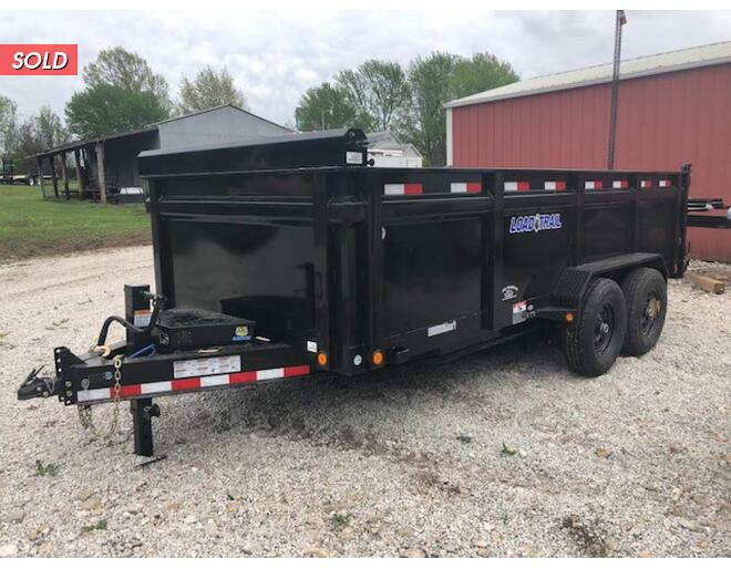 2022 Load Trail 14k Dump 83X16 w/ 3' Sides Dump at Cooper Trailers, Inc STOCK# EE54417 Exterior Photo