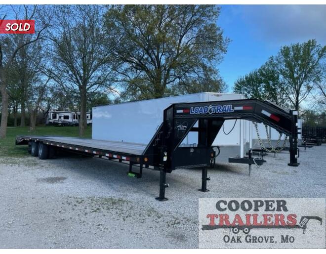 2022 Load Trail 25k Low-Pro GN 102x40 Flatbed GN at Cooper Trailers, Inc STOCK# ZGT55008 Exterior Photo