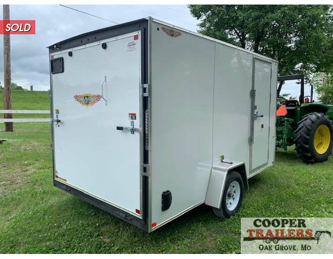 2022 H&H V-Nose Cargo 6x12 Cargo Encl BP at Cooper Trailers, Inc STOCK# FD69892 Photo 2
