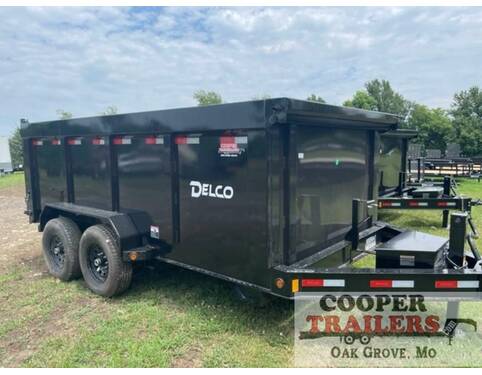 2022 Delco Low-Pro Dump 83X14 w/ 4' Sides  at Cooper Trailers, Inc STOCK# ED25193 Photo 2