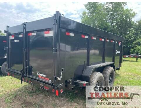 2022 Delco Low-Pro Dump 83X14 w/ 4' Sides  at Cooper Trailers, Inc STOCK# ED25193 Photo 3