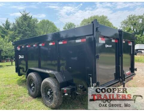 2022 Delco Low-Pro Dump 83X14 w/ 4' Sides Dump at Cooper Trailers, Inc STOCK# ED25193 Photo 4