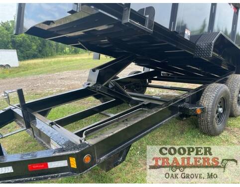 2022 Delco Low-Pro Dump 83X14 w/ 4' Sides Dump at Cooper Trailers, Inc STOCK# ED25193 Photo 6