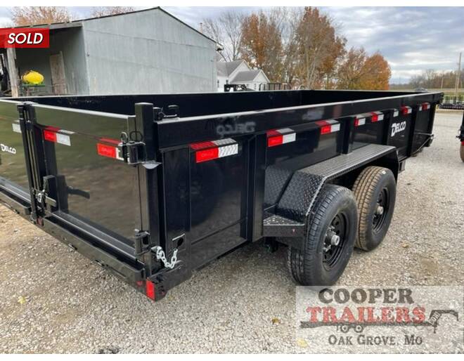 2022 Delco Low-Pro Dump 83X16 Dump at Cooper Trailers, Inc STOCK# EE20349 Photo 4