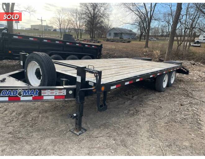 2017 Load Trail 18k Deckover 102x22 w/ Dove Flatbed BP at Cooper Trailers, Inc STOCK# UGM41758 Exterior Photo