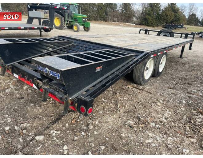 2017 Load Trail 18k Deckover 102x22 w/ Dove Flatbed BP at Cooper Trailers, Inc STOCK# UGM41758 Photo 4