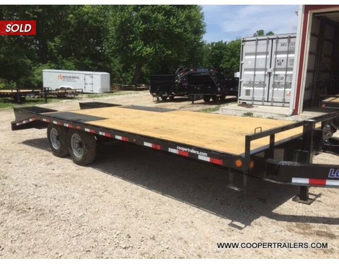 2021 Load Trail 14k Deck Over 102x22 Flatbed BP at Cooper Trailers, Inc STOCK# GM23514 Exterior Photo