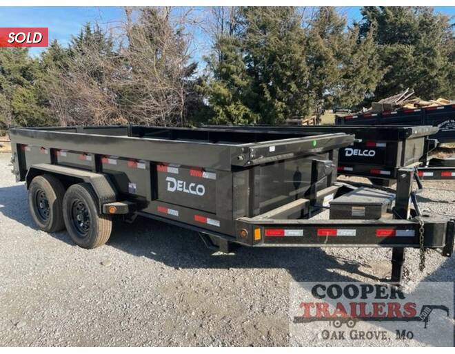 2022 Delco Low-Pro Dump 83X14 Dump at Cooper Trailers, Inc STOCK# ED20501 Photo 2