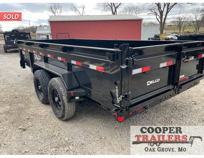 2022 Delco Low-Pro Dump 83X16 Dump at Cooper Trailers, Inc STOCK# EE21556 Photo 2