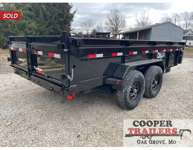 2022 Delco Low-Pro Dump 83X16 Dump at Cooper Trailers, Inc STOCK# EE21556 Photo 3