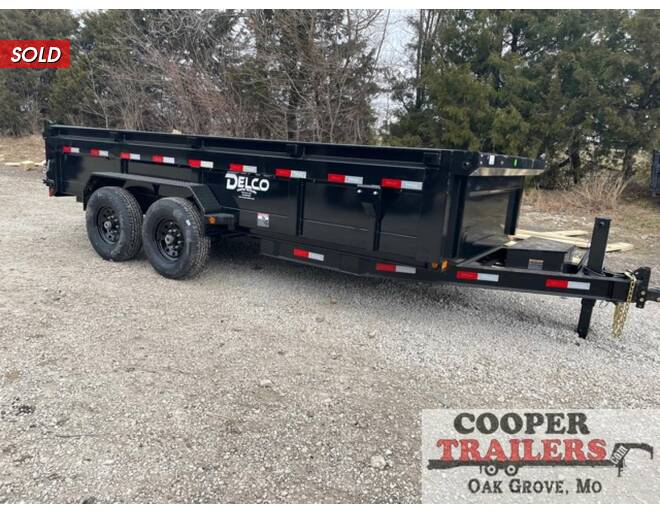 2022 Delco Low-Pro Dump 83X16 Dump at Cooper Trailers, Inc STOCK# EE21556 Photo 4
