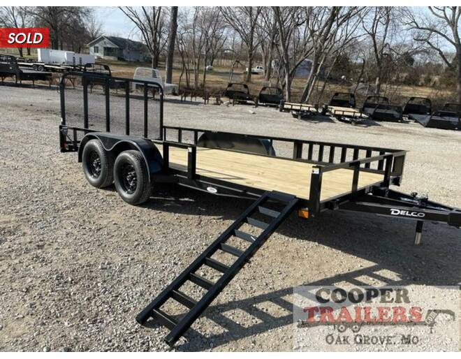 2022 Delco Utility 83x16 w/ Side Ramps Utility BP at Cooper Trailers, Inc STOCK# BGG21135 Photo 3