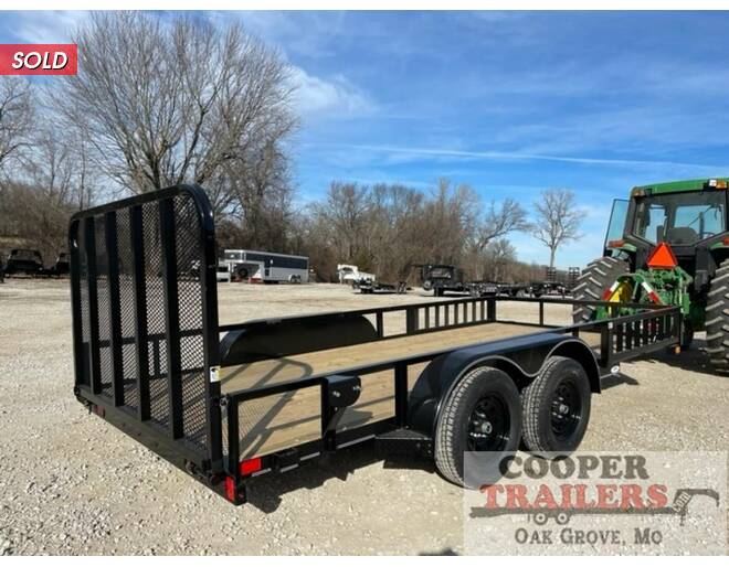 2022 Delco Utility 83x16 w/ Side Ramps Utility BP at Cooper Trailers, Inc STOCK# BGG21135 Photo 4