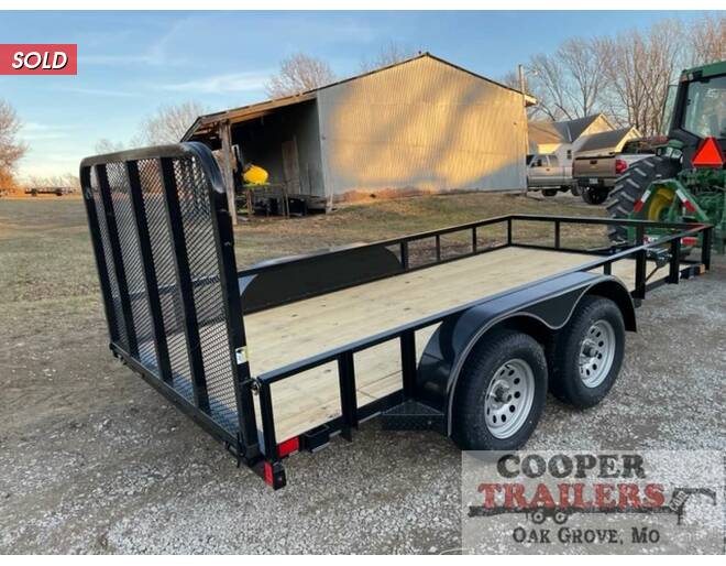 2022 Delco Utility 77x14 Utility BP at Cooper Trailers, Inc STOCK# BGF21132 Photo 3