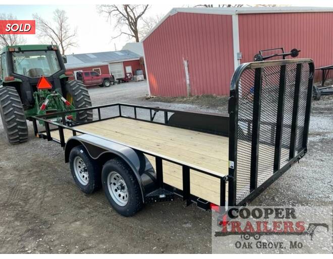 2022 Delco Utility 77x14 Utility BP at Cooper Trailers, Inc STOCK# BGF21132 Photo 4