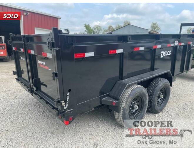 2022 Delco Low-Pro Dump 83X14 w/ 3' Sides Dump at Cooper Trailers, Inc STOCK# ED21559 Photo 2