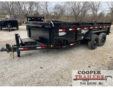 2023 Delco Low-Pro Dump 83X16 Dump at Cooper Trailers, Inc STOCK# EE28038 Exterior Photo