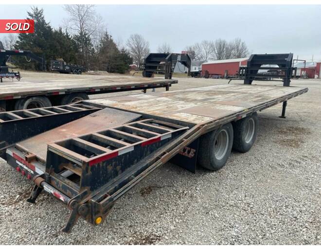 2014 Elite GN Flatbed 102X25 Flatbed GN at Cooper Trailers, Inc STOCK# ZGT30772 Photo 2