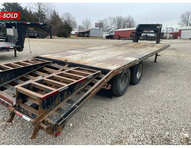 2014 Elite GN Flatbed 102X25 Flatbed GN at Cooper Trailers, Inc STOCK# ZGT30094 Photo 3