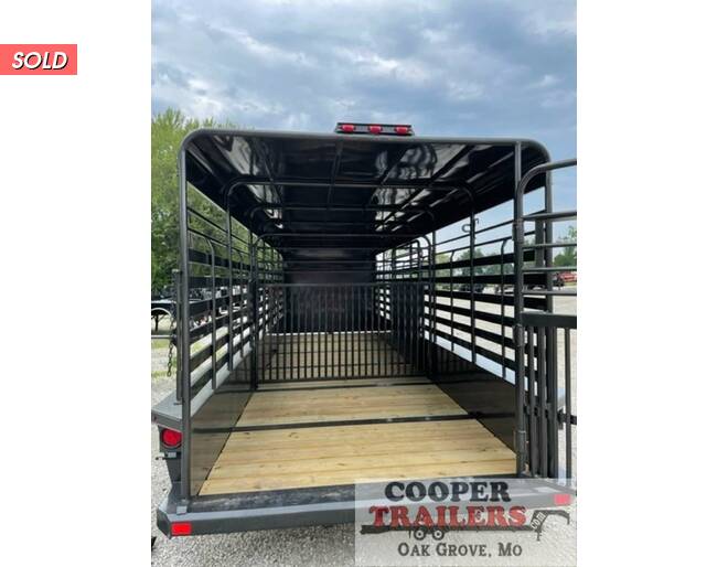 2022 Delco Metal Top 6'8X24 Stock GN at Cooper Trailers, Inc STOCK# HD25244 Photo 5