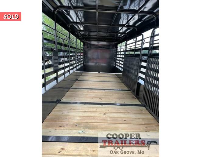 2022 Delco Metal Top 6'8X24 Stock GN at Cooper Trailers, Inc STOCK# HD25244 Photo 6