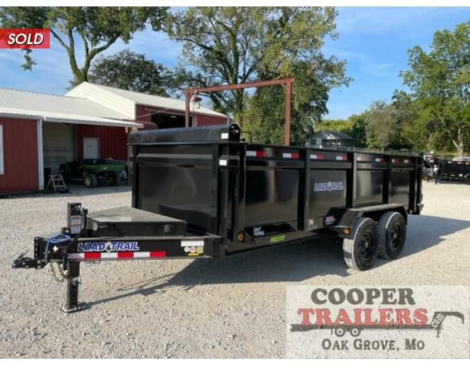 2023 Load Trail 14k Dump 83X16 w/ 3' Sides Dump at Cooper Trailers, Inc STOCK# EE82878 Exterior Photo