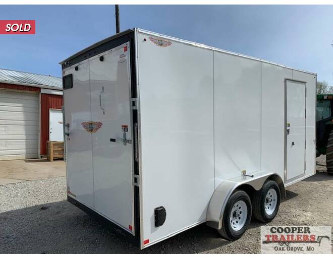 2022 H&H V-Nose Cargo 7x16 Cargo Encl BP at Cooper Trailers, Inc STOCK# FH69893 Photo 3
