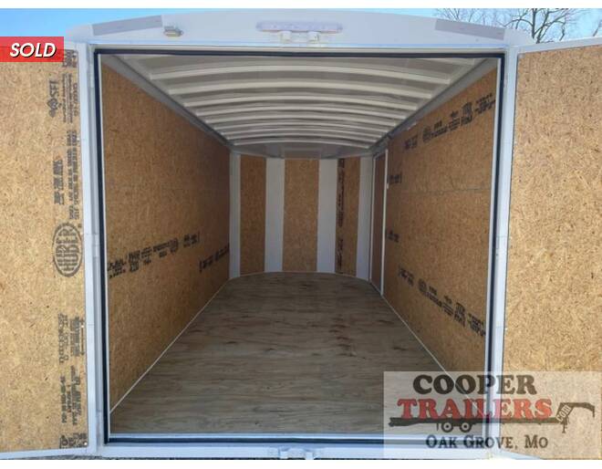 2021 Titan Cargo 6'8x16 w/ Doors Cargo Encl BP at Cooper Trailers, Inc STOCK# FH86440 Photo 5