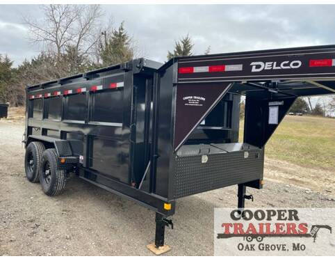 2022 Delco LowPro GN Dump 83x16 w/ 4ft Sides Dump at Cooper Trailers, Inc STOCK# EH25191 Photo 2