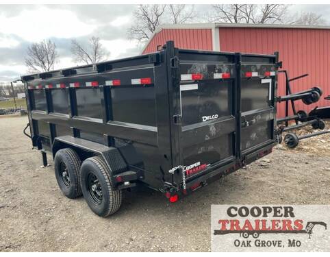 2022 Delco LowPro GN Dump 83x16 w/ 4ft Sides Dump at Cooper Trailers, Inc STOCK# EH25191 Photo 4