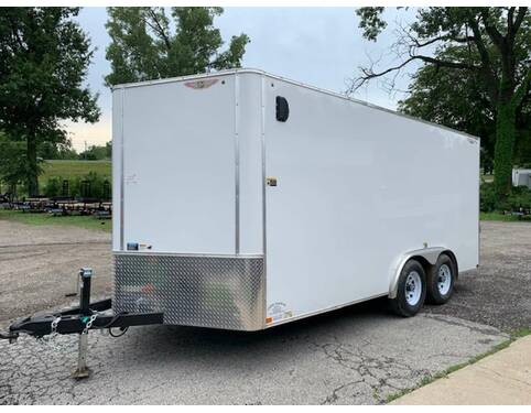 2022 H&H 10K Cargo 8x16 w/ Ramp Cargo Encl BP at Cooper Trailers, Inc STOCK# FH74417 Exterior Photo