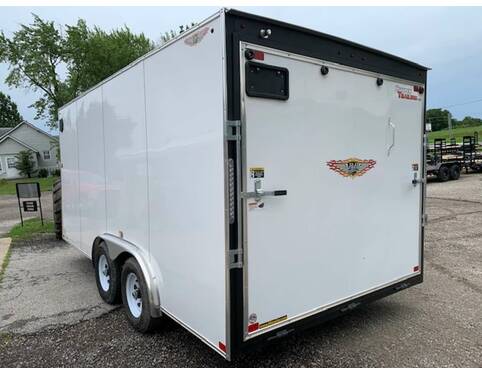 2022 H&H 10K Cargo 8x16 w/ Ramp Cargo Encl BP at Cooper Trailers, Inc STOCK# FH74417 Photo 4