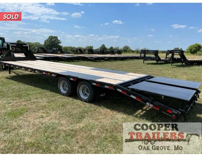 2022 Delco 25k Low-Pro GN 102x32 Flatbed GN at Cooper Trailers, Inc STOCK# GTD24157 Photo 2