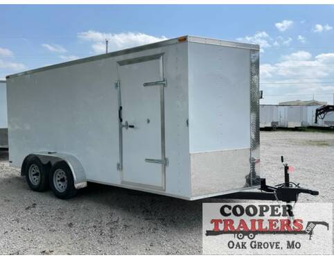 2022 Pro Star V-Nose Cargo 7x16 Cargo Encl BP at Cooper Trailers, Inc STOCK# FH09573 Exterior Photo