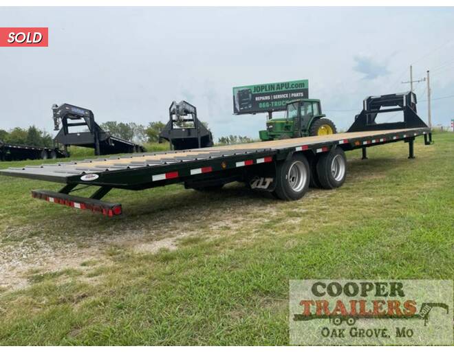 2023 Load Trail 30k Low-Pro Hyd. Dove GN 102X34 Flatbed GN at Cooper Trailers, Inc STOCK# GTJ84970 Photo 3