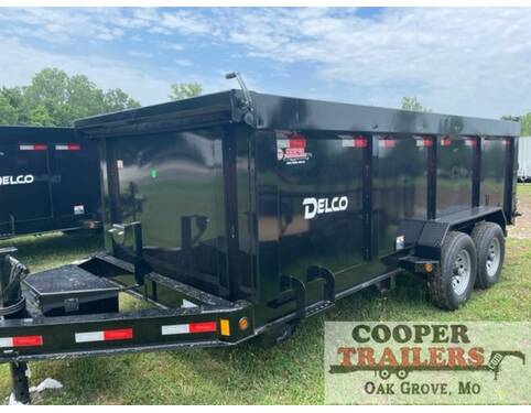 2022 Delco Low-Pro Dump 83X16 w/ 4' Sides  at Cooper Trailers, Inc STOCK# EE25194 Photo 2