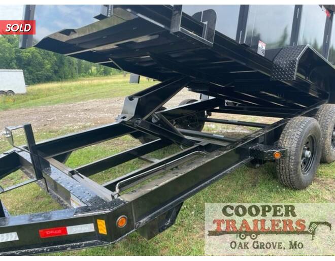 2022 Delco Low-Pro Dump 83X14 w/ 3' Sides Dump at Cooper Trailers, Inc STOCK# ED25195 Photo 5