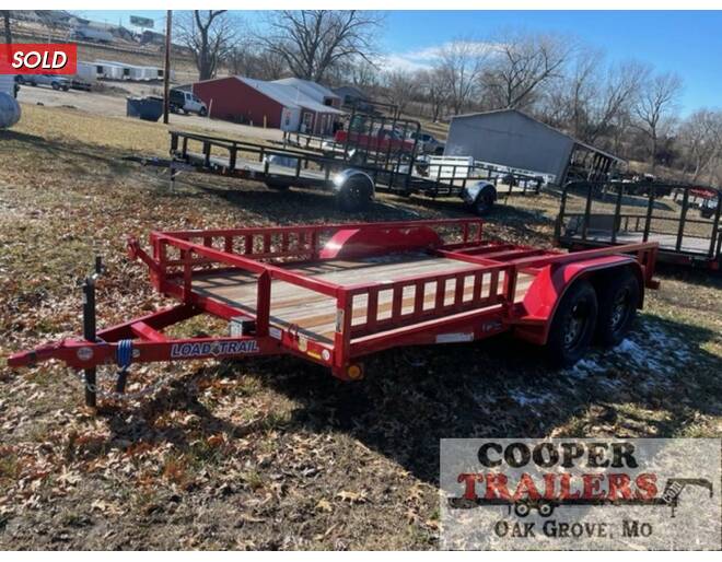 2022 Load Trail Utility 77X14 + Side Ramps Utility BP at Cooper Trailers, Inc STOCK# BGF74856 Photo 2