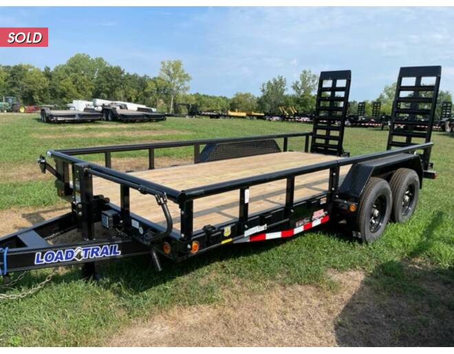 2022 Load Trail 14k Utility 83x16 w/ Sides Equipment BP at Cooper Trailers, Inc STOCK# DB76380 Photo 2