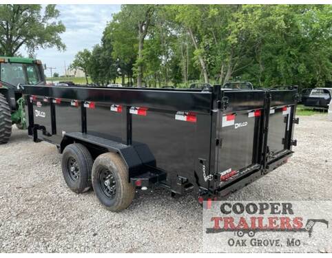 2022 Delco Low-Pro Dump 83X16 w/ 3' Sides Dump at Cooper Trailers, Inc STOCK# EE25196 Photo 2