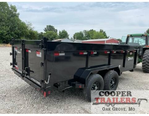 2022 Delco Low-Pro Dump 83X16 w/ 3' Sides Dump at Cooper Trailers, Inc STOCK# EE25196 Photo 3