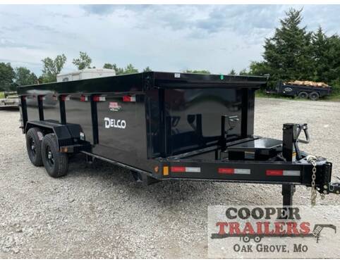 2022 Delco Low-Pro Dump 83X16 w/ 3' Sides Dump at Cooper Trailers, Inc STOCK# EE25196 Photo 5